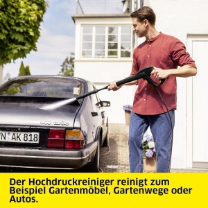 Aparat de spalat cu presiune Karcher K 4 FJ Home, 130 bar, 420 lh, 5.7 kg - Img 3