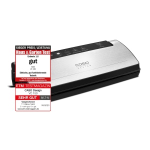 Aparat de Vakuumizare CASO VC150, Compact, Ideal pentru Alimente, 30 cm