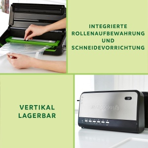 Aparat de vidat Foodsaver FFS005X, cu 5 pungi si functie de taiere - Img 4