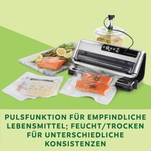 Aparat de vidat FoodSaver FFS006X, automat, cu role si 5 saci, argintiu - Img 4