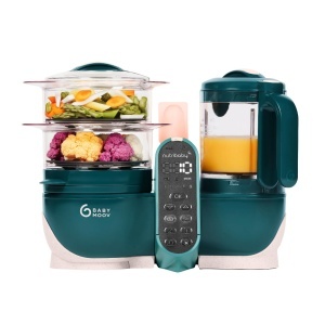 Aparat multifunctional Babymoov Nutribaby Plus Opal Green, 2200 ml, 6 functii, LCD - Img 4