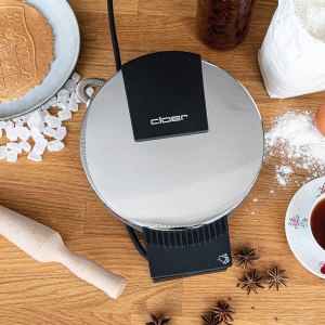 Aparat pentru coacere clatite Cloer 285EF, 800 W, antiaderent, cromat - Img 6
