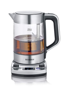 Aparat preparare ceai SEVERIN WK 3422, 1.7L, 3000W, inox si sticla, negru - Img 9