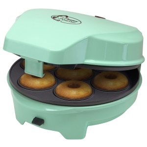 Aparat vafe 3 in 1 Bestron, fier de vafe cu 3 placi de copt interschimbabile: vafe, gogoase si cake pop, inclusiv cos suspendat si acoperire antiaderenta, 700 wati, culoare: menta - Img 3