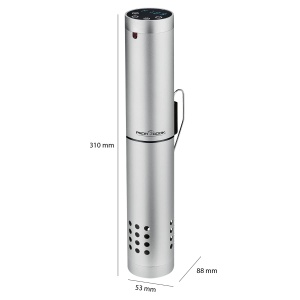 Aragaz ProfiCook(r) Sous Vide | WIFI | 0degC - 90degC | Circulatia apei 7-8 l/min. | 1000 wati | Programe automate | Carcasa din aluminiu | Afisaj multifunctional LED | Oprire automata | PC-SV 1159 - Img 9