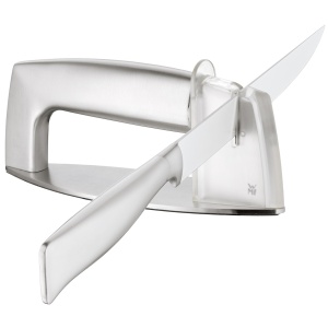 Ascutitor de cutite WMF Gourmet 1874436030 Otel inoxidabil Cromargan Discuri ceramice - Img 8
