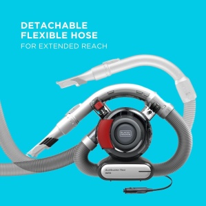 Aspirator auto BLACKDECKER PD1200AV-XJ cu 12V, 1.5 kg, 2.1 m furtun flexibil - Img 3
