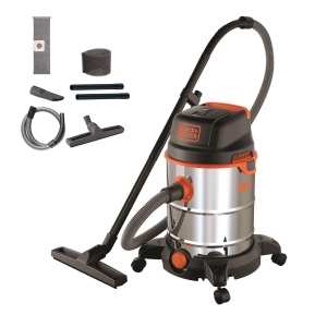 Aspirator BLACKDECKER BXVC30XDE 1600W Umed si Uscat 30L
