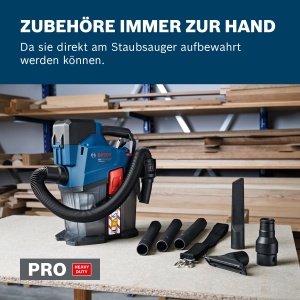 Aspirator Bosch PRO GAS18V-6LS, 18V, compact, cu accesorii incluse - Img 3