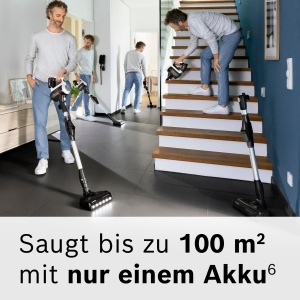 Aspirator Bosch Unlimited 7 BSS711W, kabellos, putere mare, culoare alba - Img 7