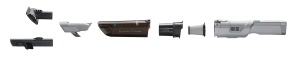 Aspirator CONCEPT Hausgerate VP4420, 11,1 V, 2200 mAh, HEPA, AlbGri - Img 6
