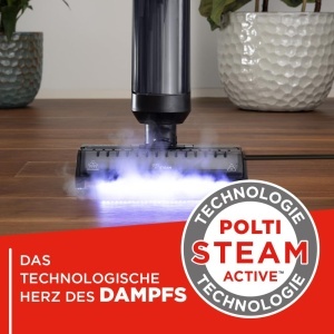 Aspirator cu aburi Polti Rollysteam WD20, negru, 3 moduri de operare - Img 4