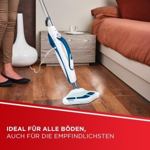 Aspirator cu aburi Polti Vaporetto SV460 Double, 1500 W, 17 accesorii, Alb si Albastru - Img 3