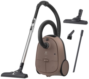 Aspirator cu sac Electrolux EB61C3WBL Walnussbraun performanta silentioasa