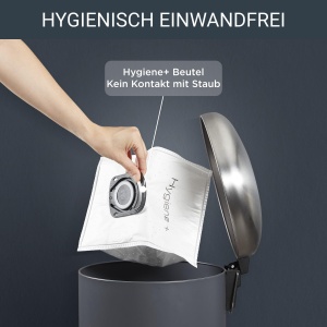 Aspirator cu sac Rowenta Power XXL RO3143 900W 45L Filtrare 3 trepte Petrol-Gri - Img 7