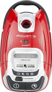 Aspirator cu sac Rowenta Silence Force RO7473 45L motor eficient negru-rosu - Img 4