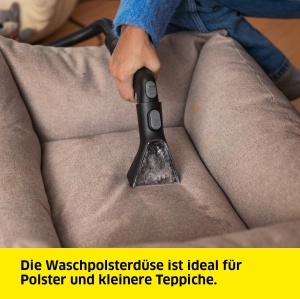 Aspirator cu spalare Karcher SE 3 Compact, 500 W, 1,7 l, Alb - Img 4