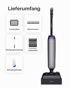 Aspirator cu spalare Tineco Floor One S7 Artist, 22000Pa, design elegant - Img 9