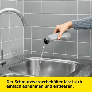 Aspirator de geamuri KARCHER WV 6 Plus Multi Black Edition, 100 min autonomie, 3 abziehlip - Img 7