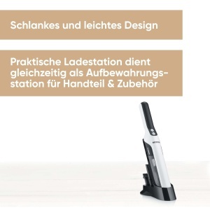 Aspirator de mana fara fir SEVERIN aspirator silentios pentru par de animale de companie cu accesoriu de mobilier pentru mobilier si tastaturi aspirat - Img 2
