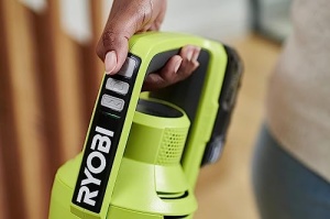 Aspirator de podea fara fir Ryobi 18 V ONE+ RSV18-0 (aspiratie de 30 AirWatt, debit de aer de 820 l/min, unealta de podea de 24 cm latime, fara baterie si incarcator), verde - Img 12