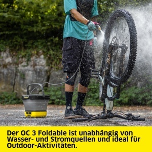 Aspirator de presiune portabil Karcher OC 3 Foldable PJ, acumulator Li-Ion, capacitate 8 l - Img 2