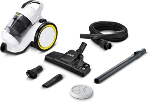 Aspirator fara sac Karcher VC 3, 700W, filtru HEPA 13, recipient 0.9L, galben