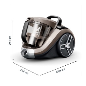 Aspirator fara sac Rowenta RO4B30 Compact Power XXL crom 900 W 25 litri 69 decibeli - Img 8