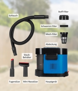Aspirator Genius Invictus C9, 1000W, 4L, 2 Moduri - Img 2
