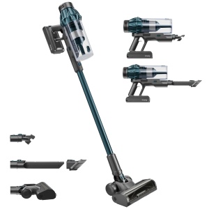 Aspirator H.Koenig UPX32, 400W, 50 minute autonomie, culoare albastra