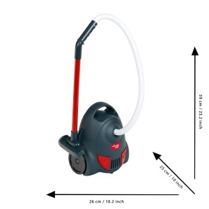 Aspirator jucarie Vileda Theo Klein cu sunet realist, 20 cm x 30 cm x 59 cm - Img 4