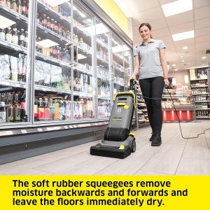 Aspirator Karcher BR 304 C, Compact, cu perie rotativa, pentru curatare rapida - Img 4