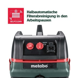 Aspirator Metabo ASR 25 M SC, 1400 W, 25L, Staubklasse M - Img 7