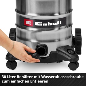 Aspirator multifunctional Einhell TC-VC 3055 SA 30L 900W pentru curatare umeda si uscata - Img 6