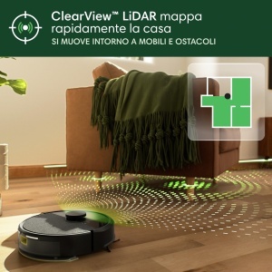 Aspirator Robot iRobot Roomba 105 Combo, 7000Pa, 120 minute, Negru - Img 5