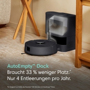 Aspirator robot iRobot Roomba Mini, AutoEmpty, 7000 Pa, Compact - Img 9