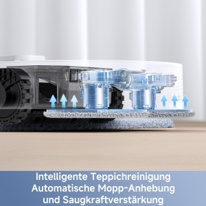 Aspirator robot Mova E40 Ultra, 19000 Pa, functie de mop, 75 zile autonomie - Img 8