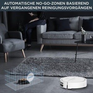Aspirator robot Rowenta X-PLORER Serie 120 AI RR7877 navigatie laser 4-in-1 alb - Img 4