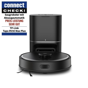 Aspirator robot Tapo RV30 Max Plus cu functie de stergere si statie de aspiratie automata, aspiratie ultra puternica de 5300Pa, navigatie duala LiDAR + IMU, control vocal Alexa si Google Assistant, APP - Img 2