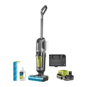 Aspirator Ryobi RHFC18BL-1X40GL, 18V, 3-in-1, cu acumulator de 4 Ah, Anthrazit