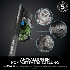 Aspirator Shark IZ370EU fara fir 50 min autonomie ideal pentru par de animale si alergeni - Img 8
