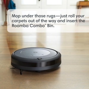 Aspirator si mop iRobot Roomba Combo i5 (i5572), cu absaugare automata, Wi-Fi, culoare Cool - Img 6