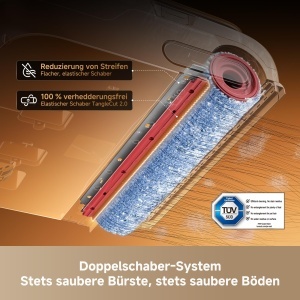 Aspirator umed si uscat Dreame T16 Pro Heat-A, 30000 Pa, cu acumulator detasabil - Img 8