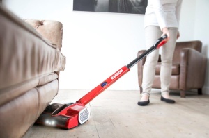 Aspirator vertical Hoover CV216RB Cl-Everyday fara fir 50 min autonomie Metallic RosuNegru - Img 4