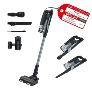 Aspirator vertical Hoover HF610H Turbo Sense 660W autonomie 100 min senzor pentru tipul de podea