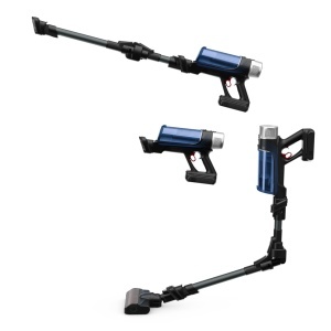 Aspirator vertical Rowenta X-Force Flex 960 RH20C2 100 Air Watt autonomie 45 min functie 2-in-1 albastru-negru - Img 2