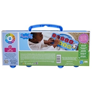 Autobuz de numarare Peppa Pig, joc educativ pentru copii, cu maner, 1-10 - Img 3
