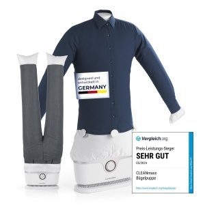 Automat de calcat camasi CLEANmaxx PRO cu accesoriu pantaloni 1800W