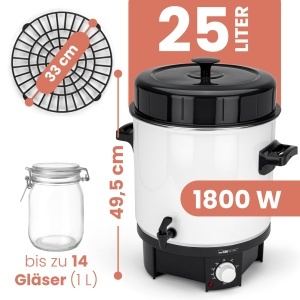 Automat de conservare si preparare Clatronic EKA 3338, 25L, 1800W, Emailiat - Img 6
