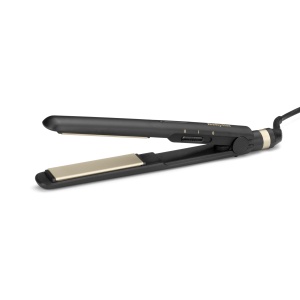 BaByliss ST089E Placa de netezire cu acoperire ceramica, Multi-Voltage, Covoras rezistent la caldura, 2 temperaturi, Negru - Img 1